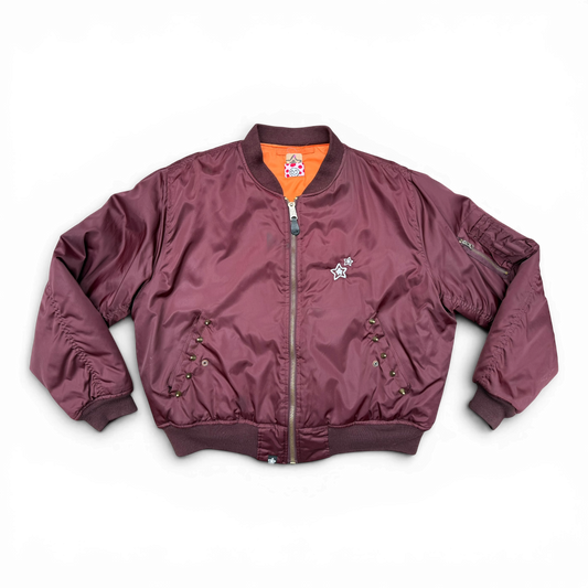 BOMBER JACKET MAROON