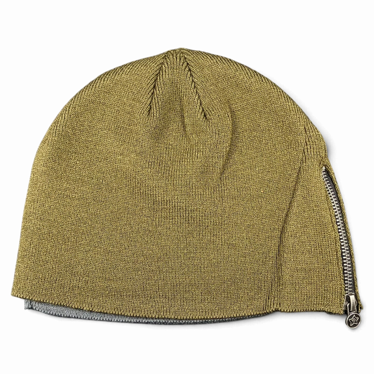 OLIVE ZIPPER SKULLY
