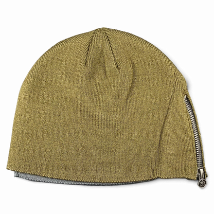 OLIVE ZIPPER SKULLY