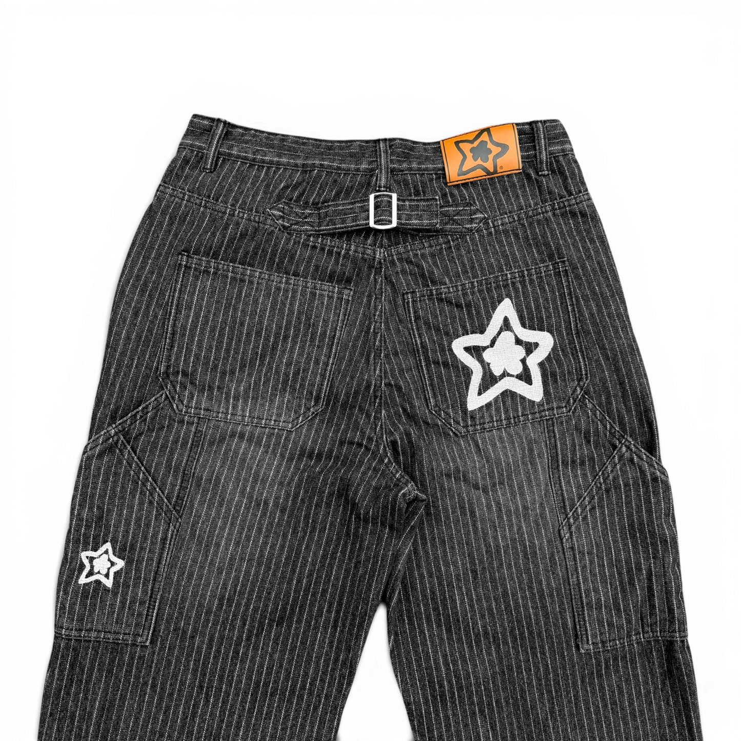 PINSTRIPE STAR JEANS