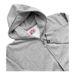 BLANK GREY FULL ZIP
