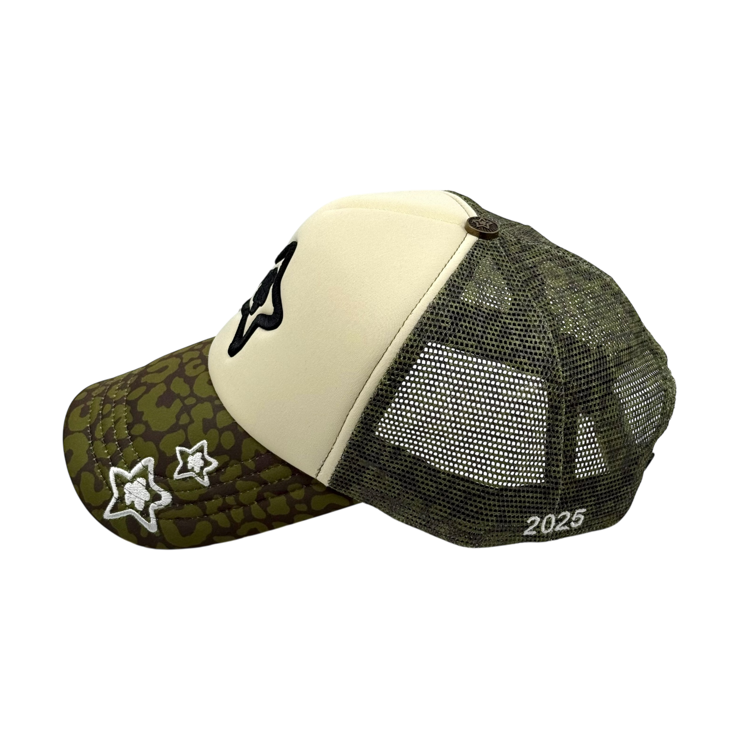Starteam スターチーム FOAM TRUCKER CAP FOAM TRUCKER HAT LEOPARD Starteam スターチーム FOAM TRUCKER CAP FOAM TRUCKER HAT LEOPARD