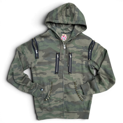 CAMO ZIP UP 02 S