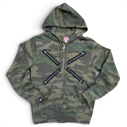 CAMO ZIP UP 01 S