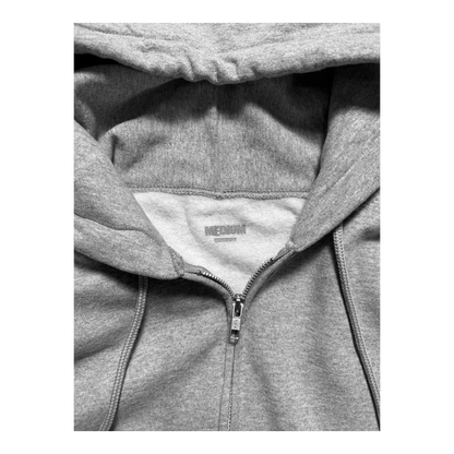 WASTE HOODIE GREY