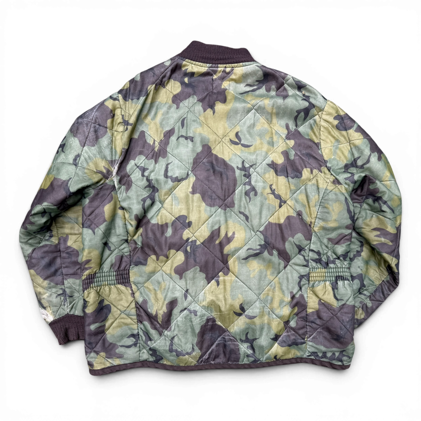 CAMO BOMBER JACKET