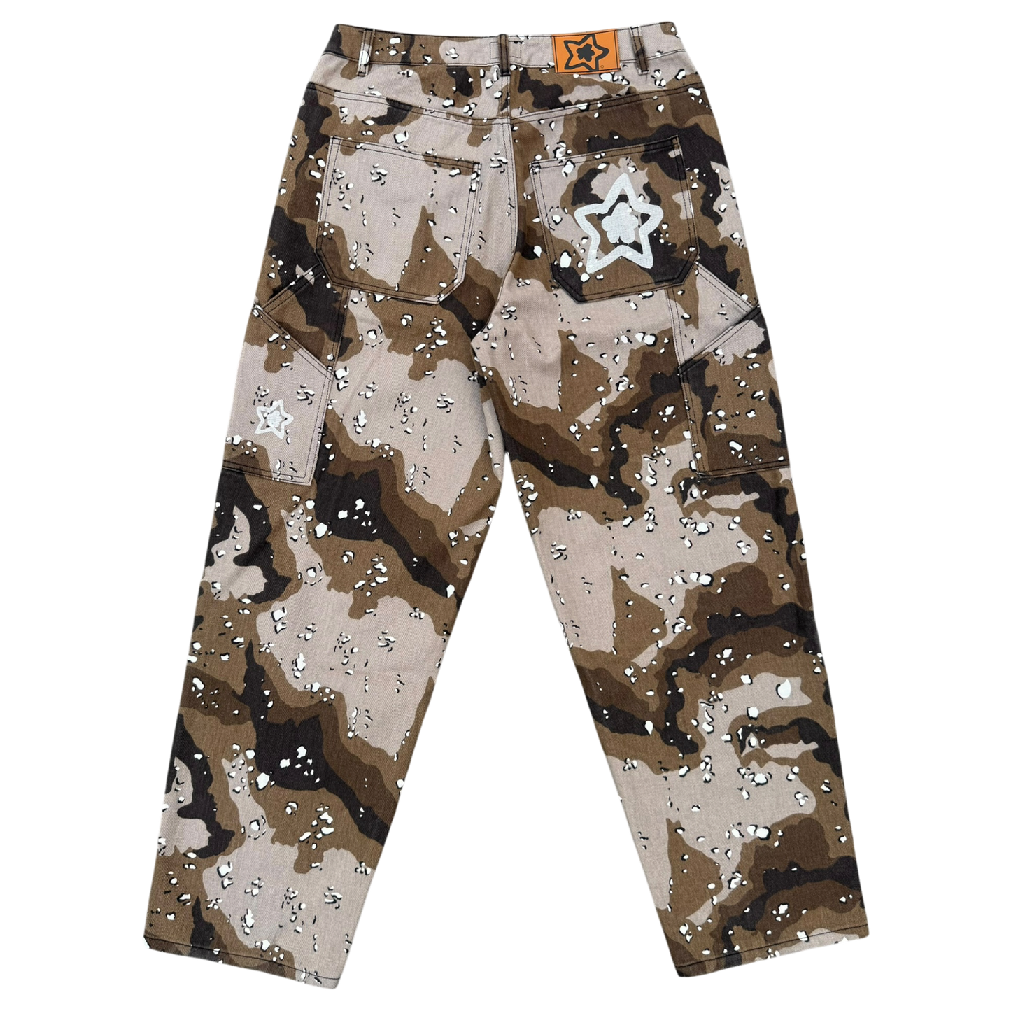 CHOCOLATE CHIP CAMO STAR JEANS