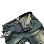 WASHED BLUE STAR JEANS