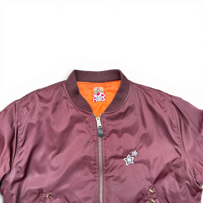 BOMBER JACKET MAROON
