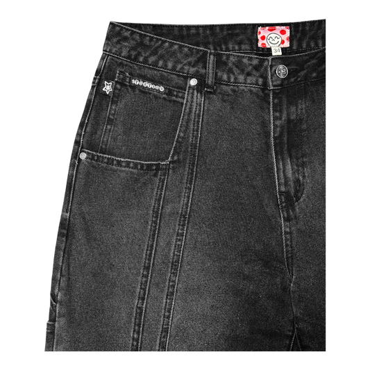 SEAM JEANS BLACK