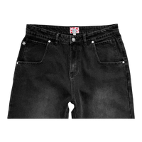 WASHED BLACK STAR JEANS