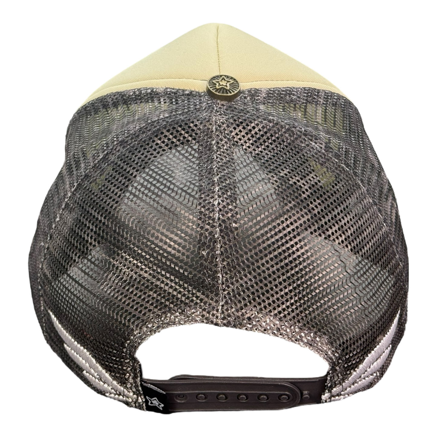 FOAM TRUCKER HAT LEOPARD BLACK
