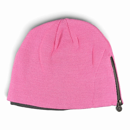 PINK ZIPPER SKULLY