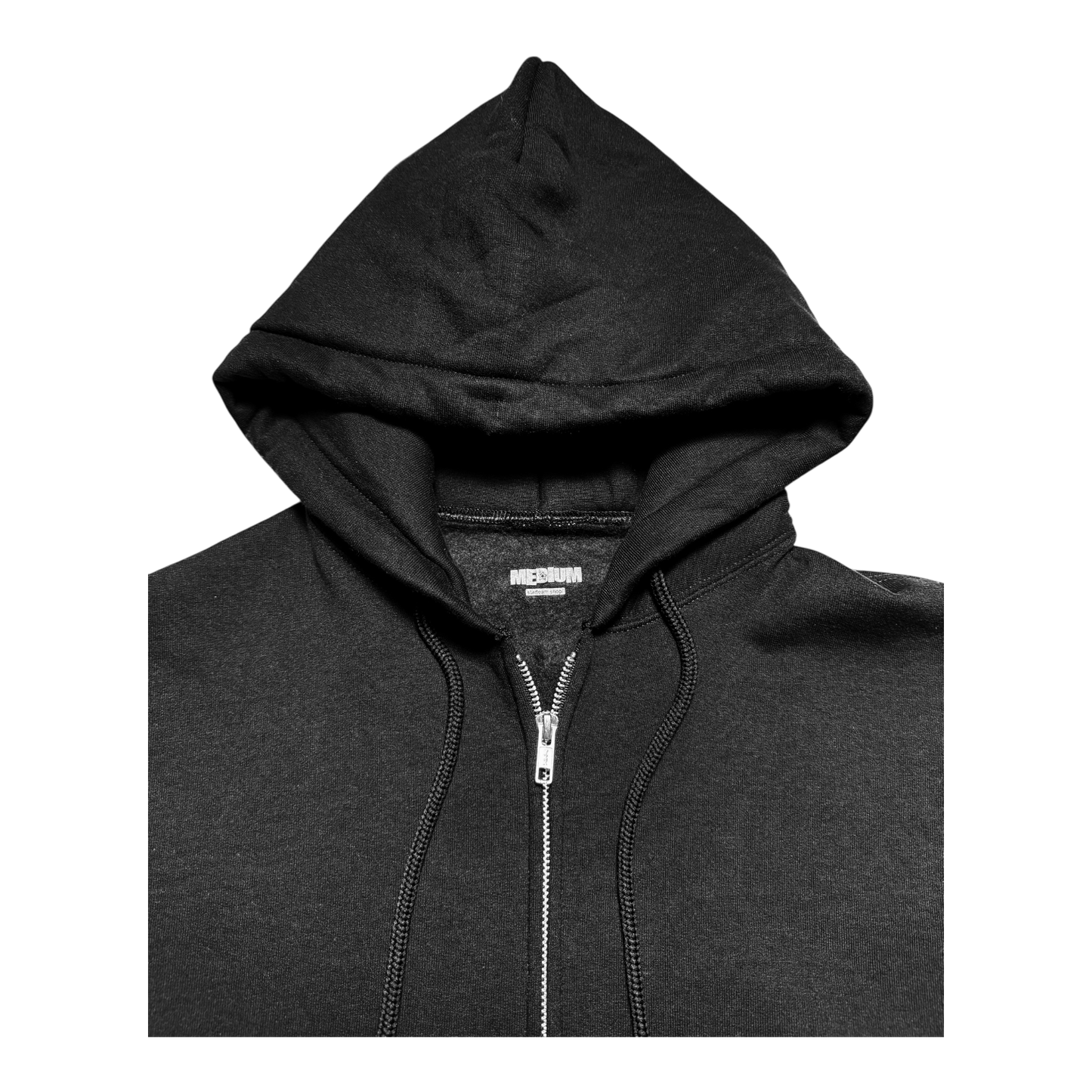 WASTE HOODIE BLACK