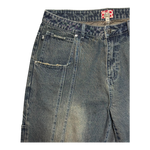 SEAM JEANS WASHED BLUE