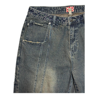 SEAM JEANS WASHED BLUE