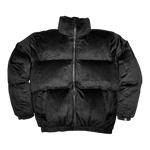 VELVET PUFFER JACKET