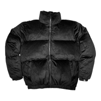VELVET PUFFER JACKET
