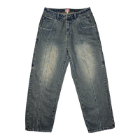 SEAM JEANS WASHED BLUE