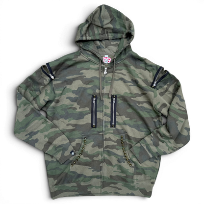 CAMO ZIP UP 06 XL