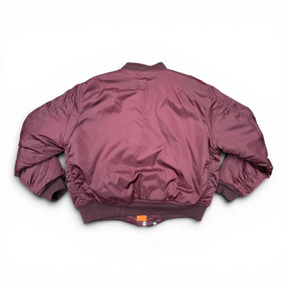 BOMBER JACKET MAROON