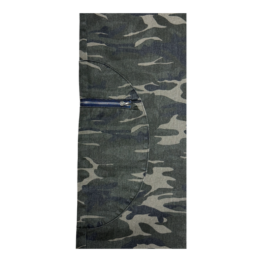 CIRCLE CARGO JEANS CAMO