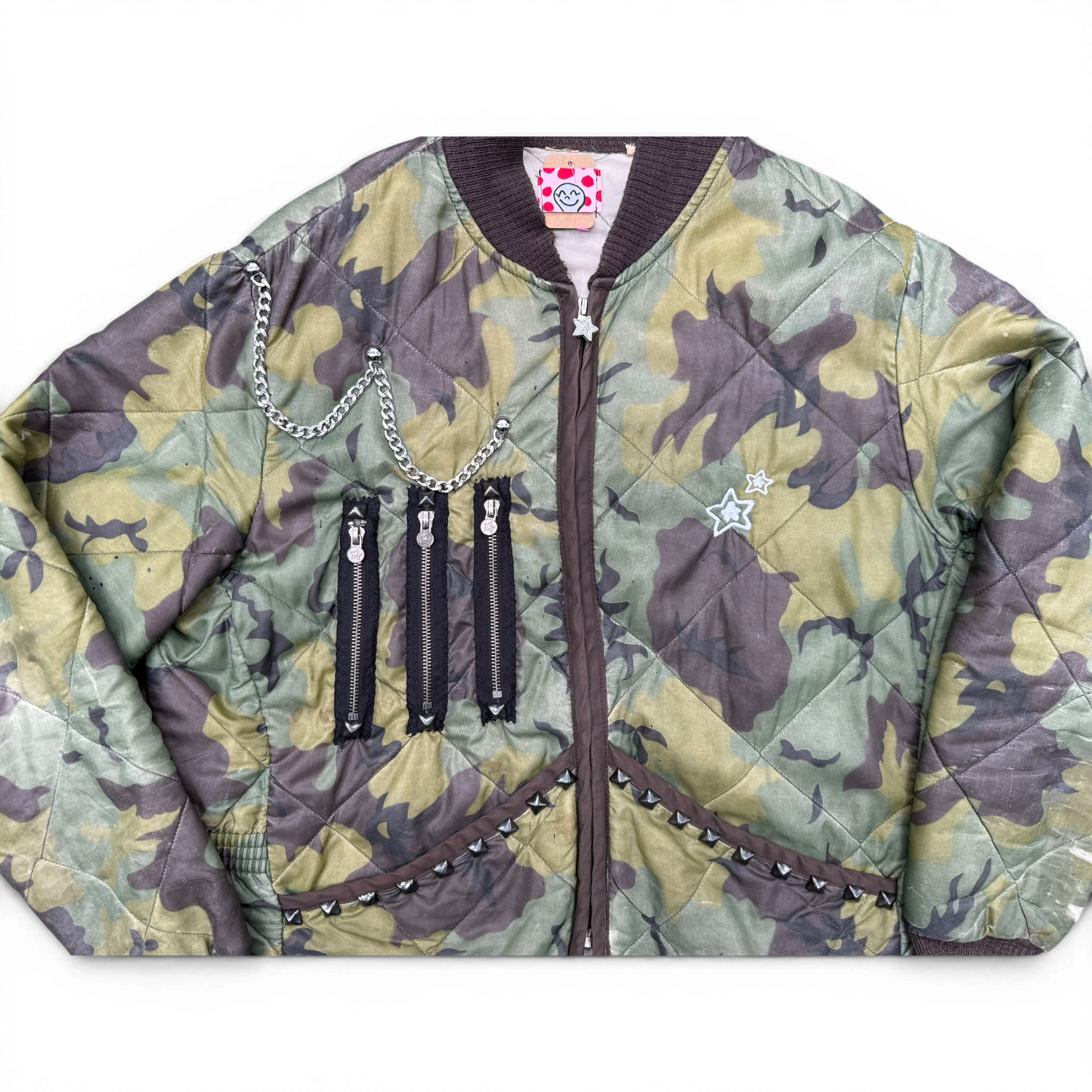 CAMO BOMBER JACKET