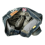 WASHED BLUE STAR JEANS