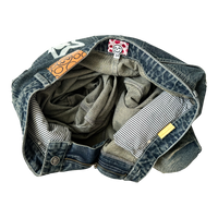WASHED BLUE STAR JEANS