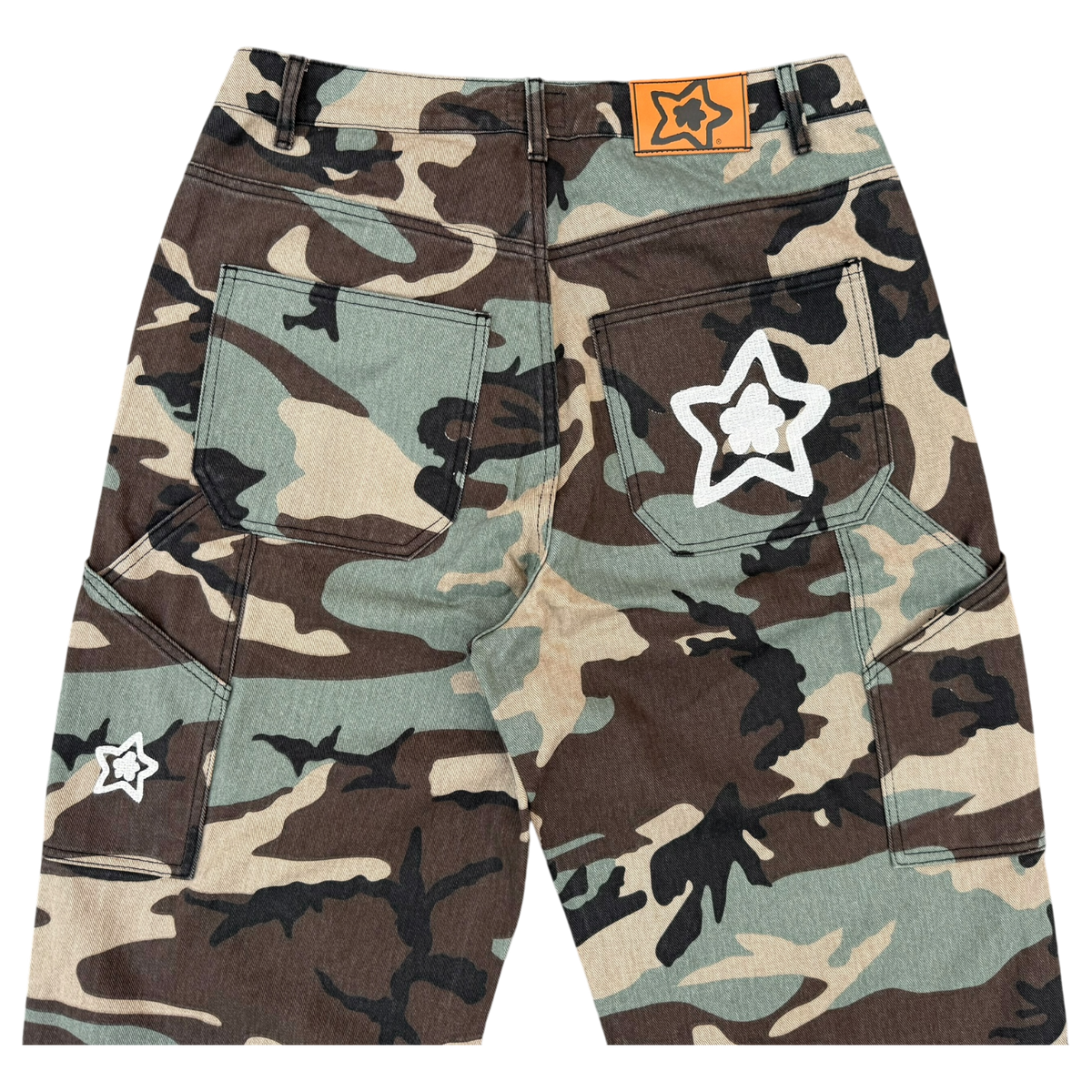 WOODLAND CAMO STAR JEANS