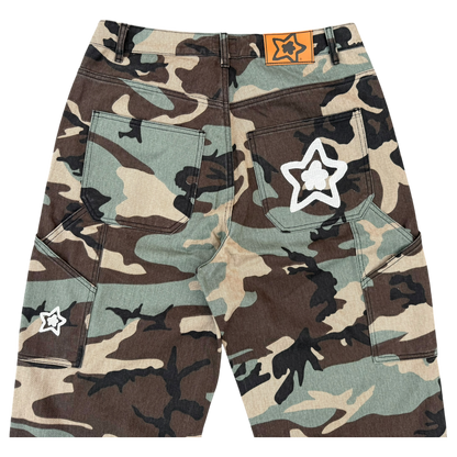 WOODLAND CAMO STAR JEANS