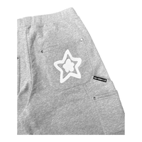 LEOPARD SWEATPANTS GREY