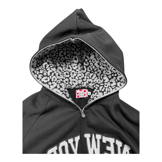 NEW YORK FULL ZIP BLACK