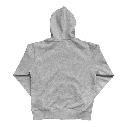 BLANK GREY FULL ZIP