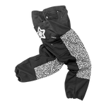 LEOPARD SWEATPANTS BLACK
