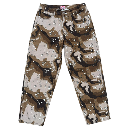 CHOCOLATE CHIP CAMO STAR JEANS