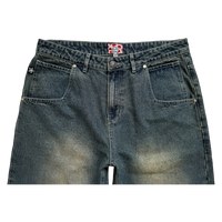 WASHED BLUE STAR JEANS