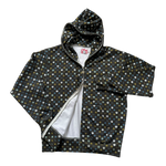 STARGIRL & ESPI FULL ZIP HOODIE BROWN