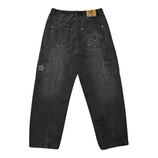 SEAM JEANS BLACK