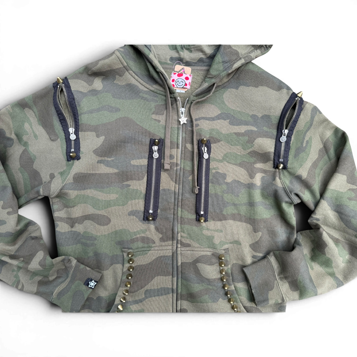 CAMO ZIP UP 02 S