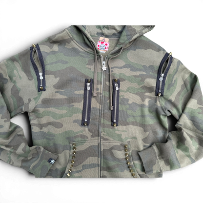 CAMO ZIP UP 02 S