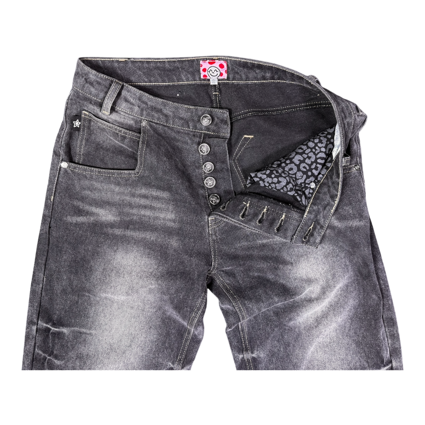 6 POCKET JEANS BLACK