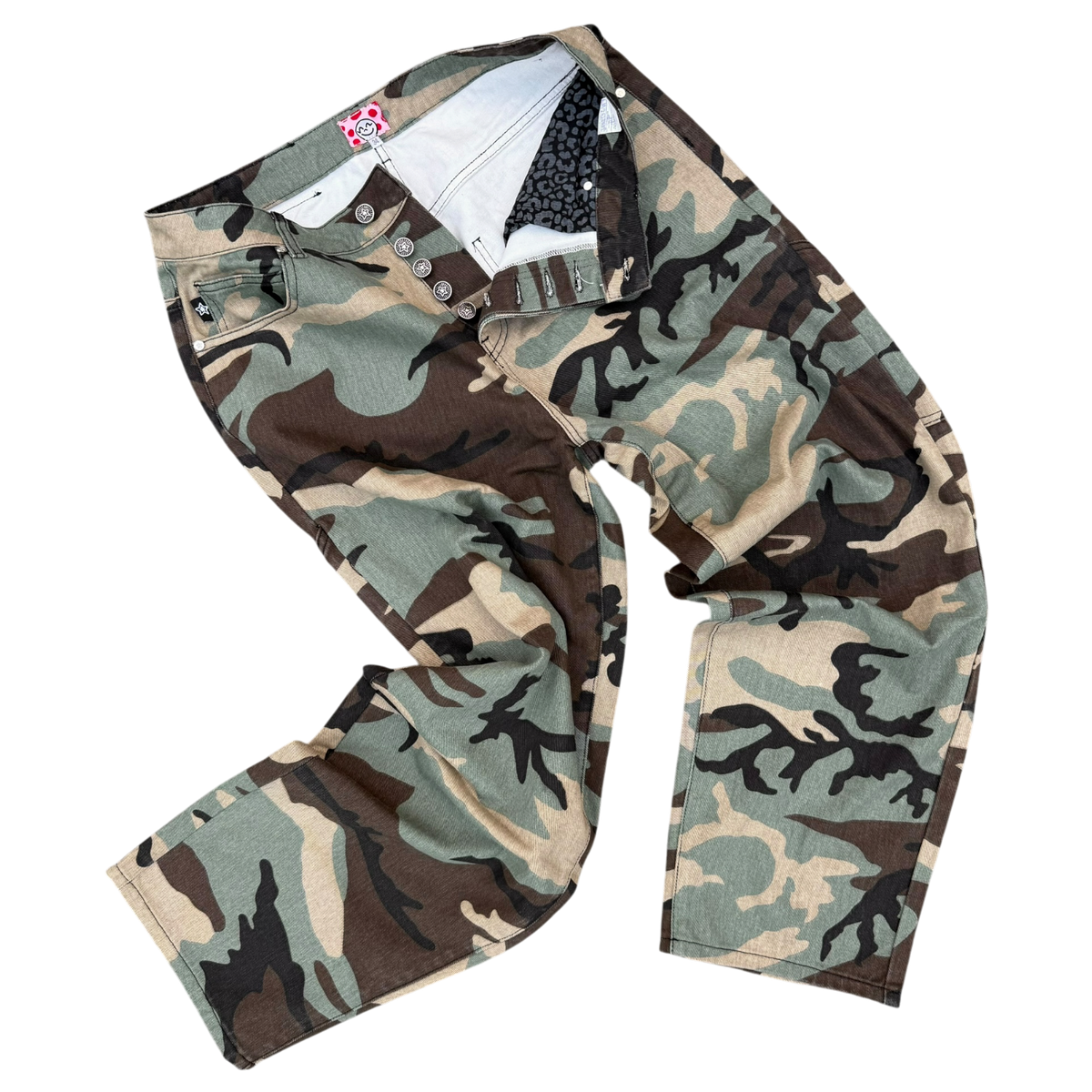 WOODLAND CAMO STAR JEANS