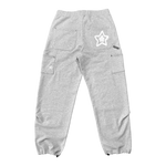 LEOPARD SWEATPANTS GREY