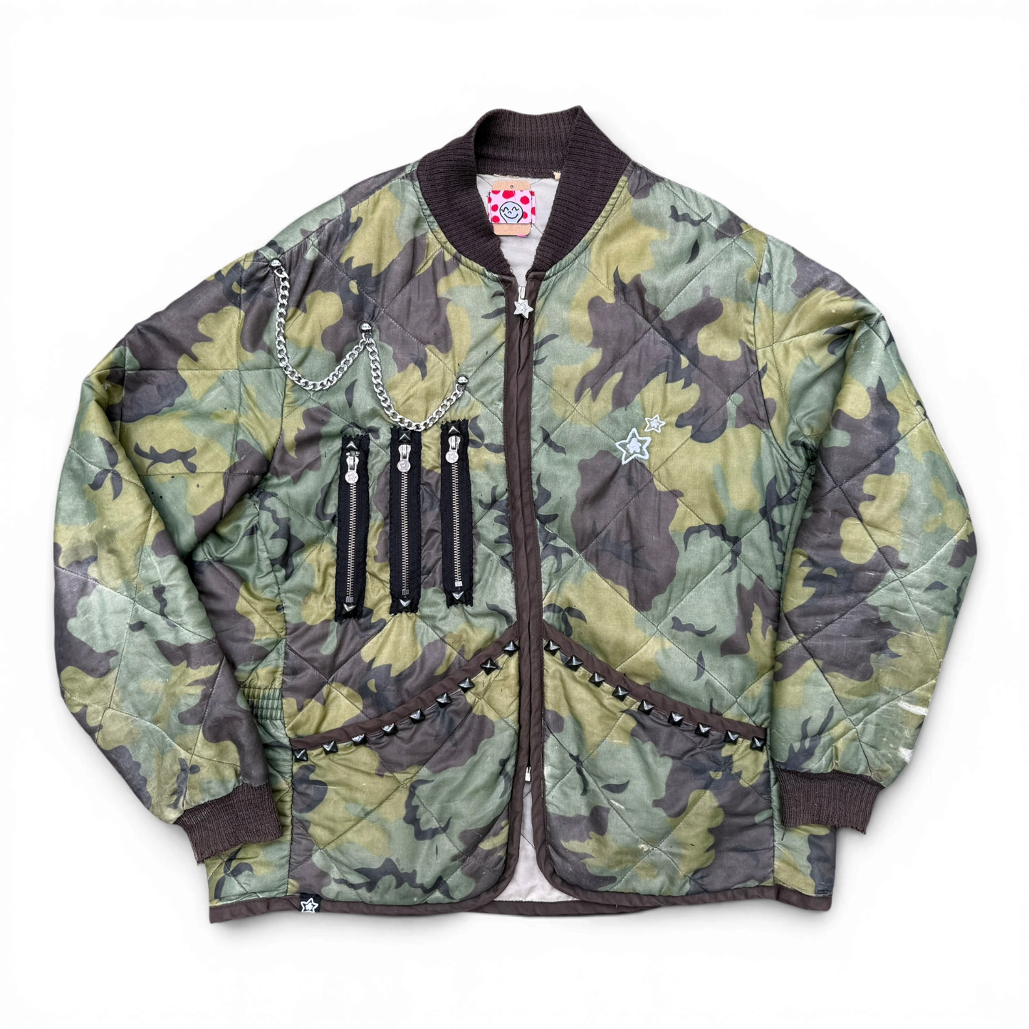 CAMO BOMBER JACKET