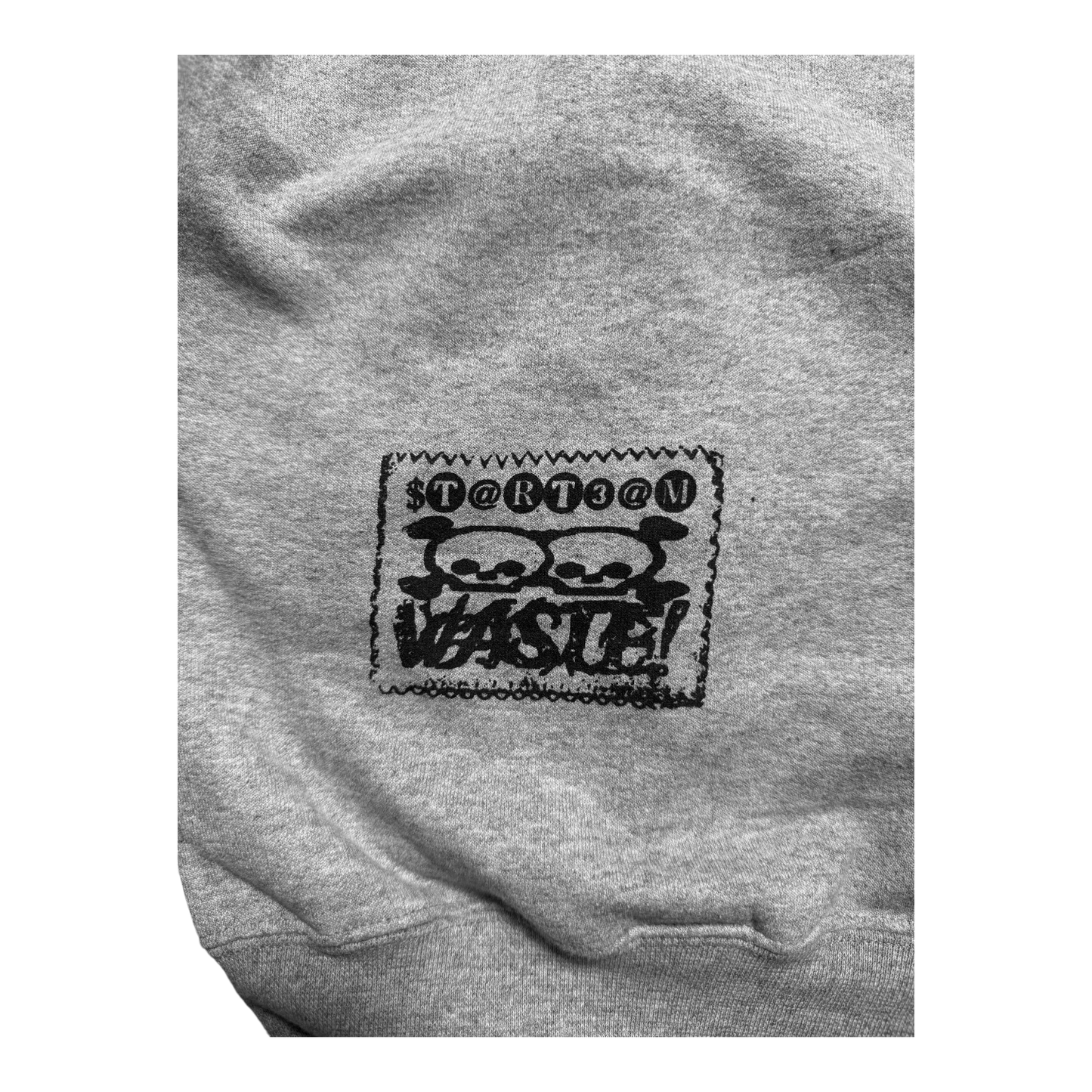 WASTE HOODIE GREY