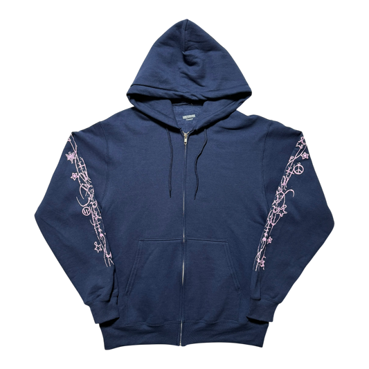 WASTE HOODIE NAVY