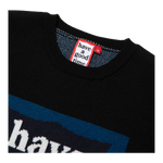 HAVE A GOOD TIME KNIT SWEATER BLACK
