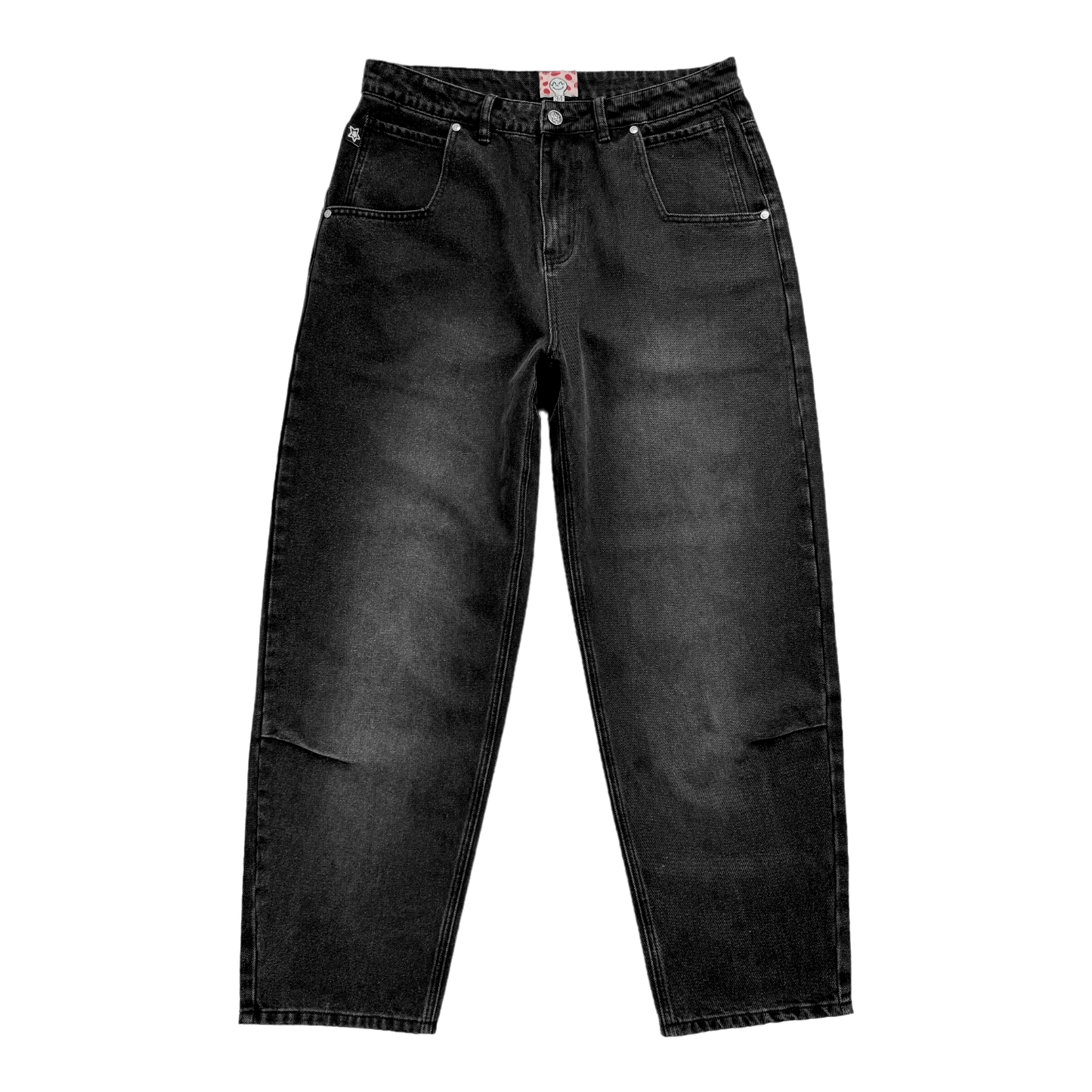 WASHED BLACK STAR JEANS