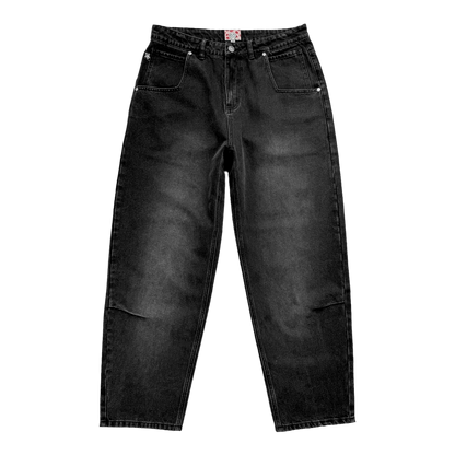 WASHED BLACK STAR JEANS